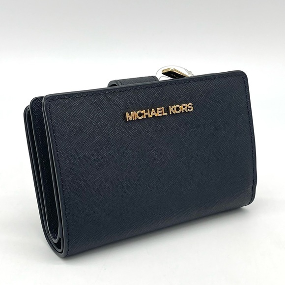 Michael Kors Medium Zip Corner Wallet Black - Picture 3 of 7